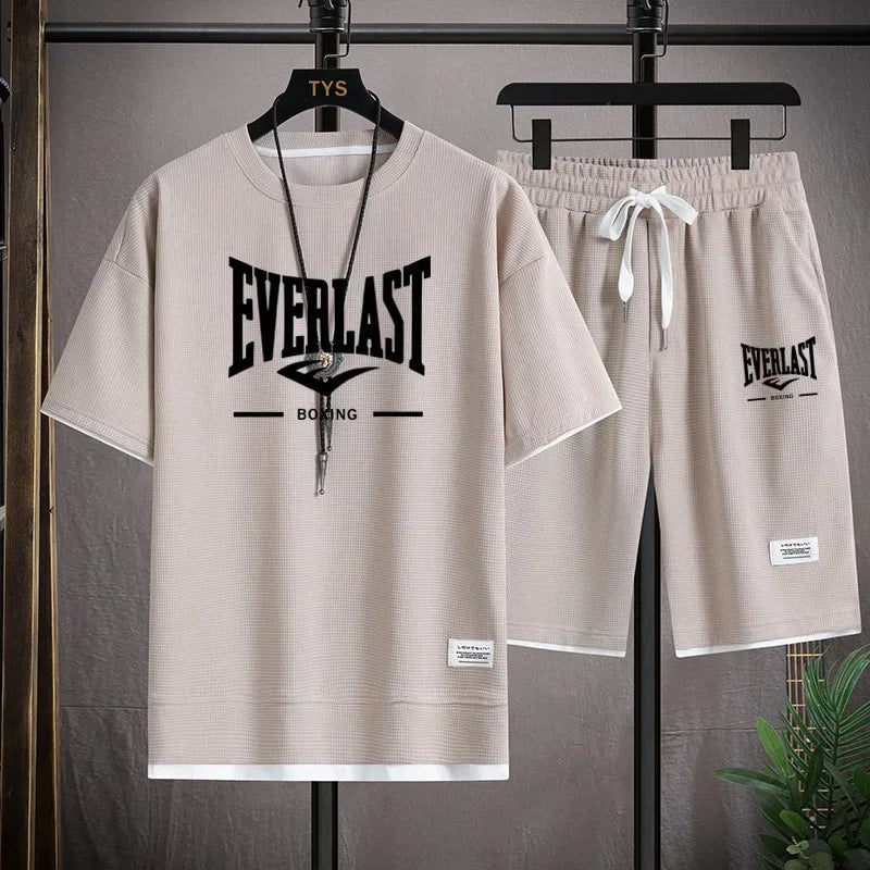Completo estivo uomo EVERLAST – Stile sportivo e comfort Completo coordinato da uomo firmato EVERLAST