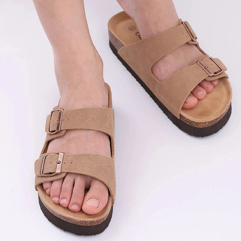 Classic Cork Sandals For Women