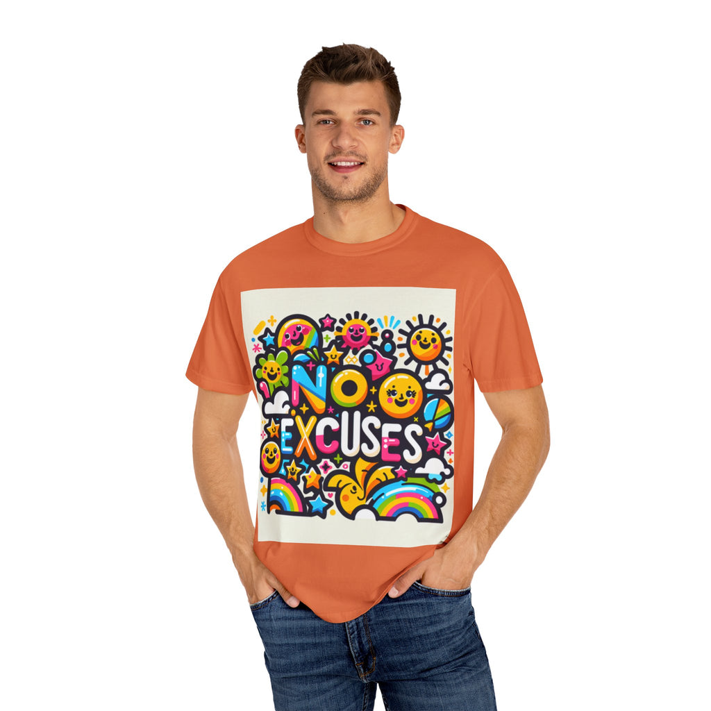 Colorful Motivational Unisex T-shirt | No Excuses | Trendy Casual Wear | Gift for Friends | Summer Fashion | Inspirational Top, [...]
