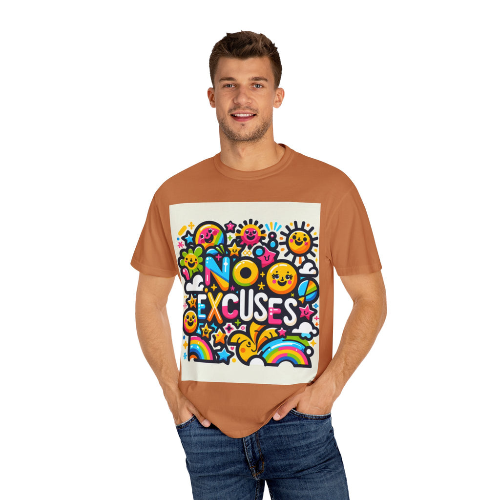 Colorful Motivational Unisex T-shirt | No Excuses | Trendy Casual Wear | Gift for Friends | Summer Fashion | Inspirational Top, [...]