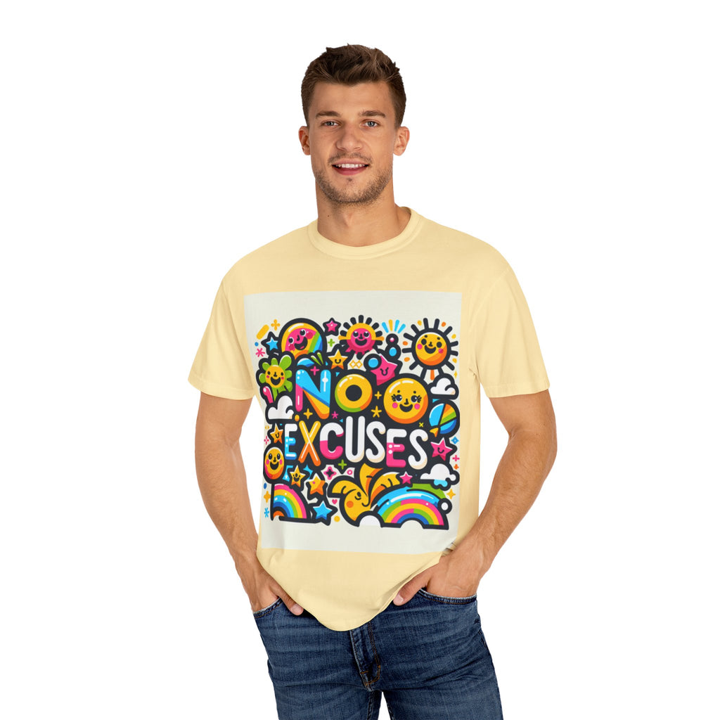 Colorful Motivational Unisex T-shirt | No Excuses | Trendy Casual Wear | Gift for Friends | Summer Fashion | Inspirational Top, [...]