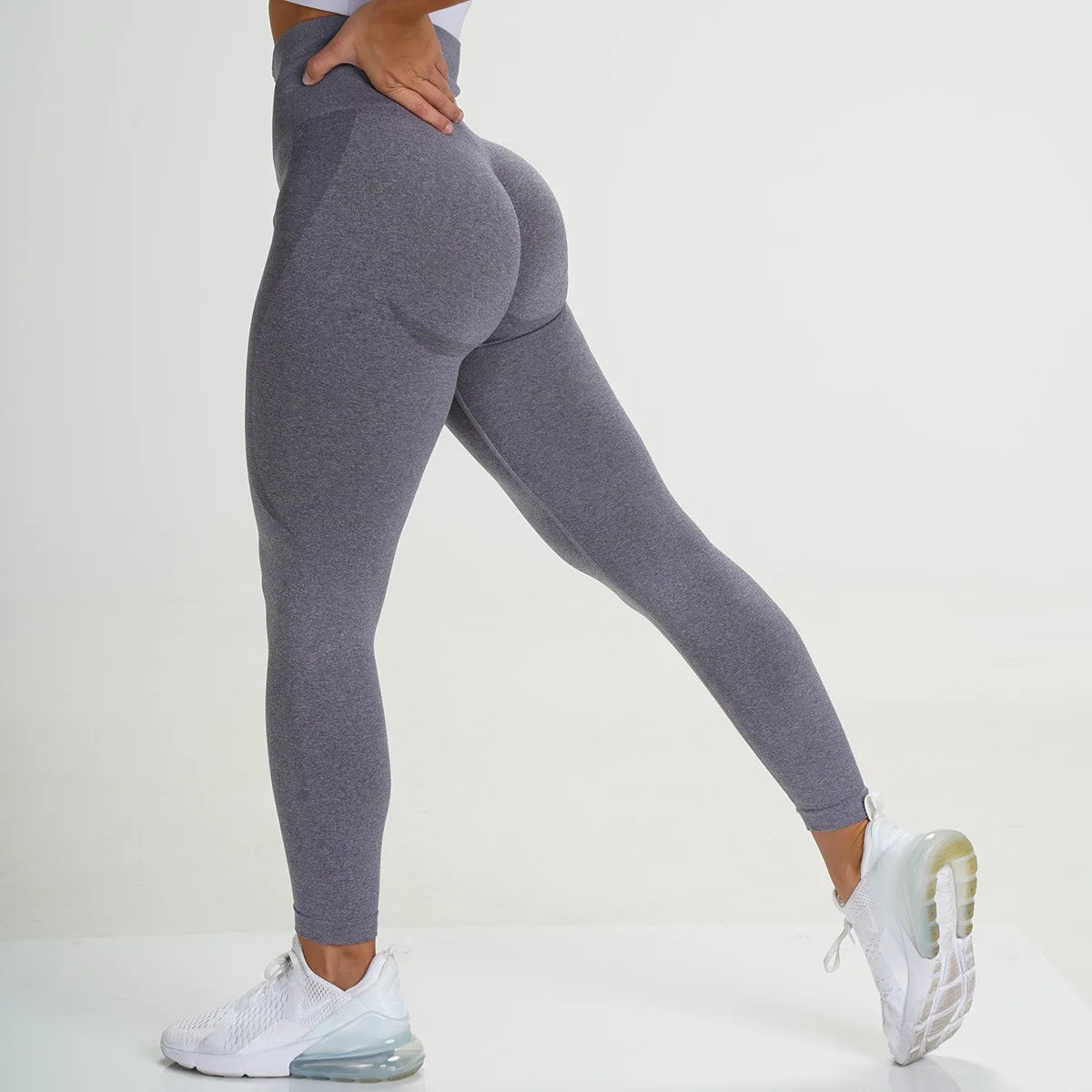 Women Slim Tights Leggings High Waist Pants Gym Workout Athleisure Running Leggings