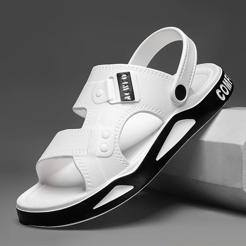 Men's Slippers. EVA Light Adult Thick-soled Beach Shoes