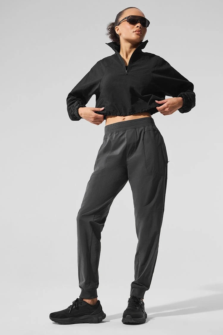Women Lightweight High Waisted Drawstring Pants Outdoor Fashion Comfortable