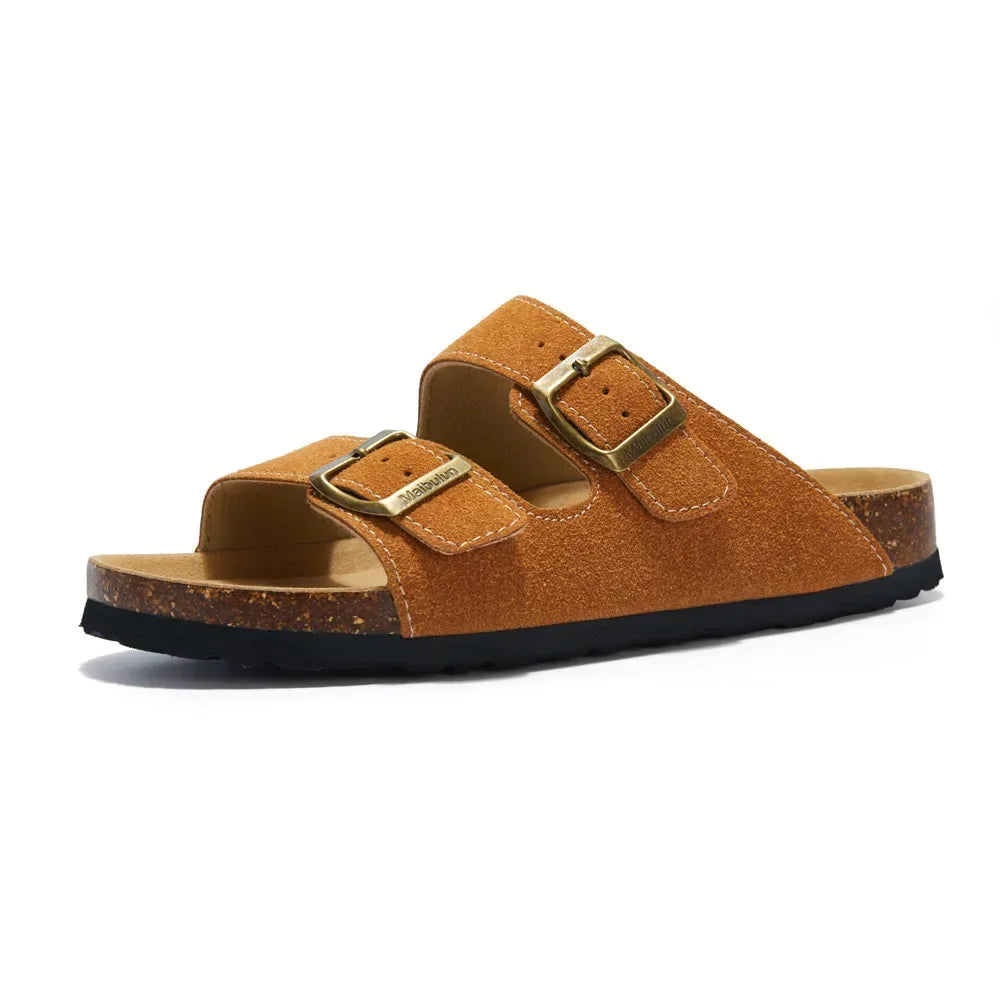 Flat Cork Slippers For Women