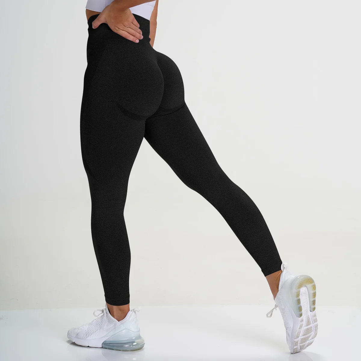 Women Slim Tights Leggings High Waist Pants Gym Workout Athleisure Running Leggings