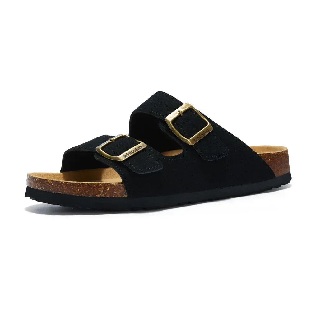Flat Cork Slippers For Women