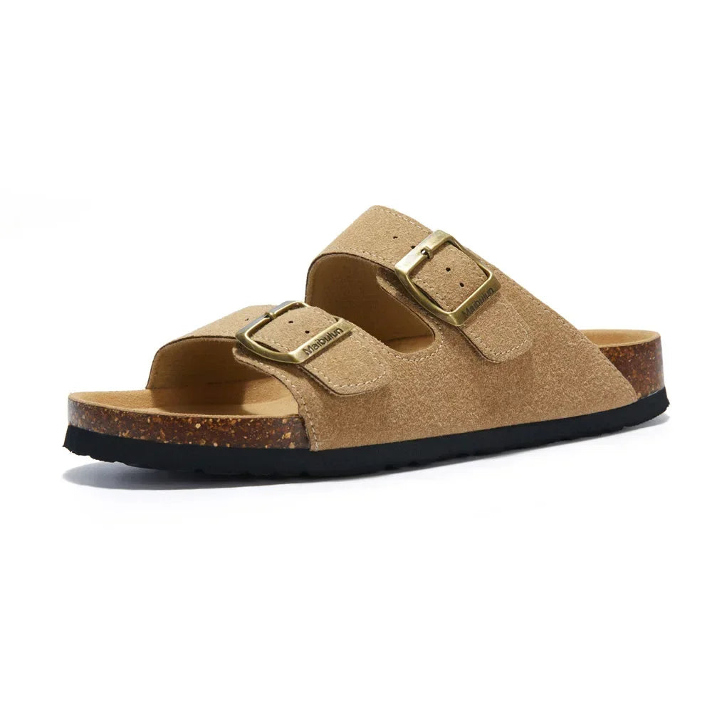 Flat Cork Slippers For Women