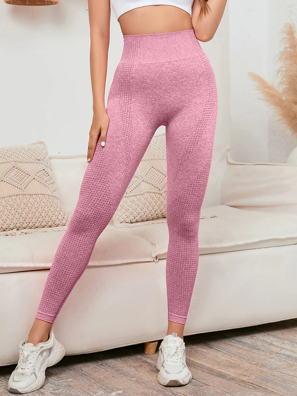 High Waist Leggings, Indoor Sport Fitness Running Pants