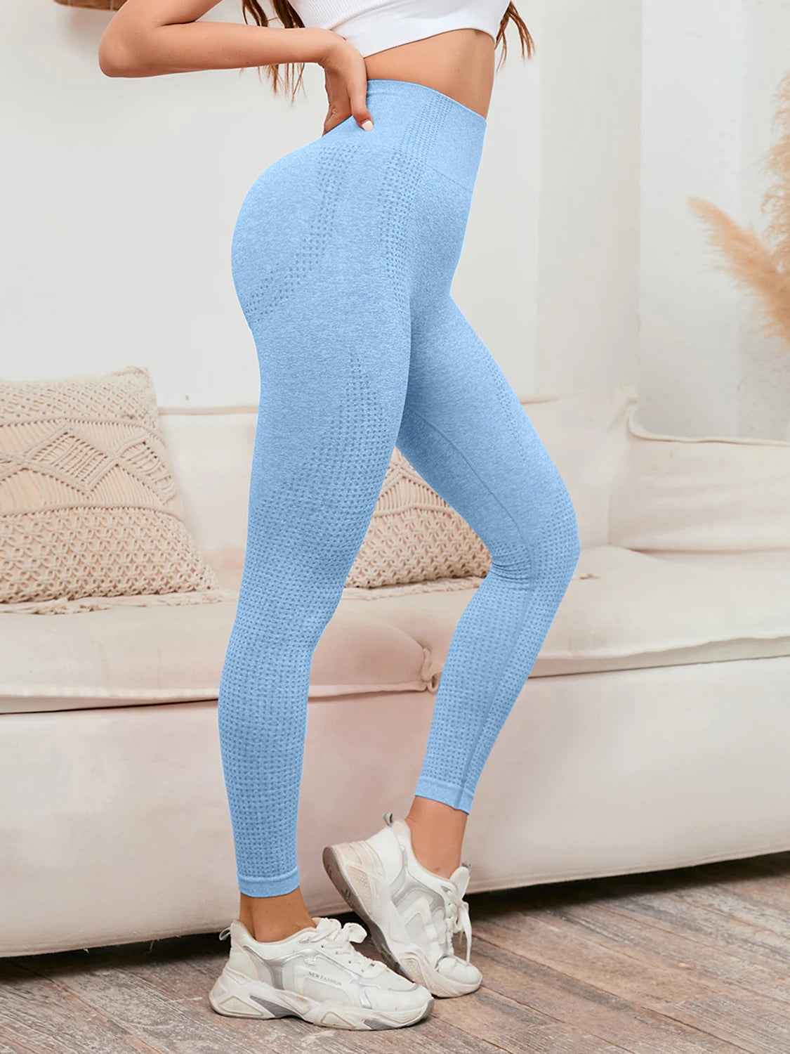 High Waist Leggings, Indoor Sport Fitness Running Pants