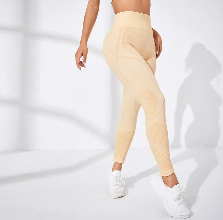 Yoga Pants Leggings, High Waist Push Up Tights