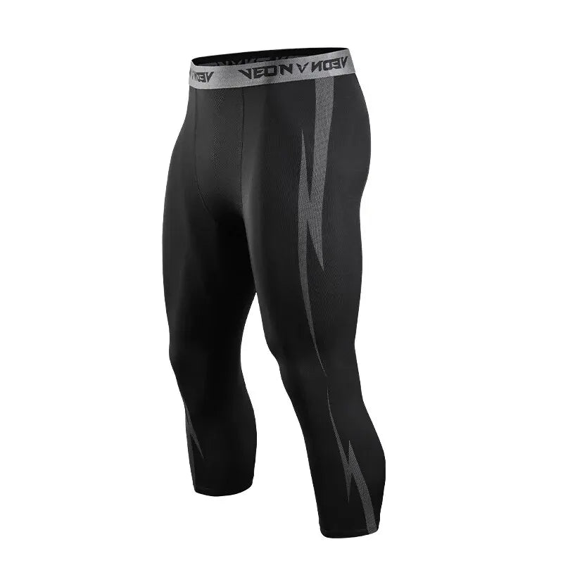 Leggings Breathable Pants, Lightning Design, Quick Dry Running Tights