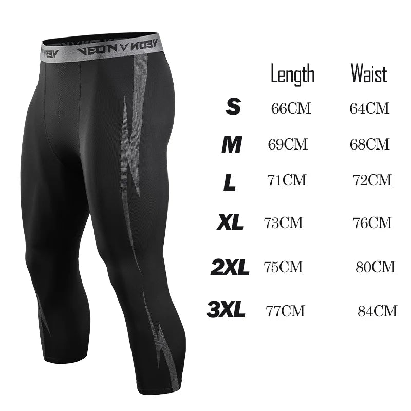 Leggings Breathable Pants, Lightning Design, Quick Dry Running Tights