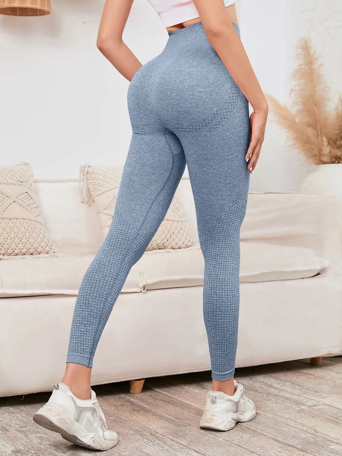 High Waist Leggings, Indoor Sport Fitness Running Pants