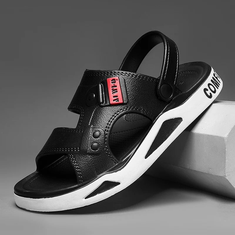 Men's Slippers. EVA Light Adult Thick-soled Beach Shoes