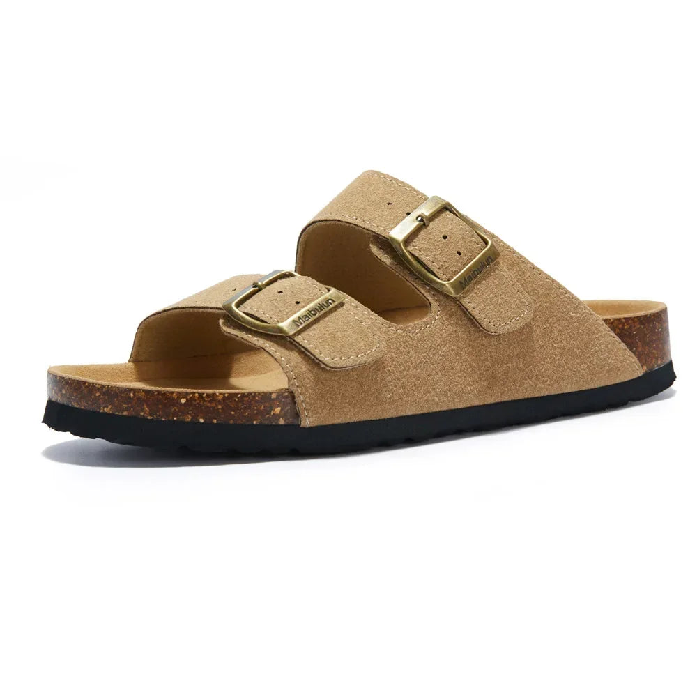 Flat Cork Slippers For Women