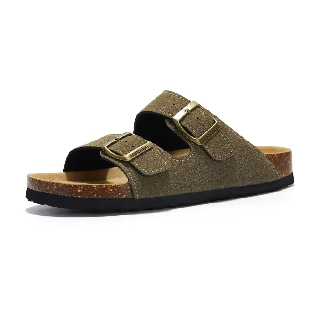 Flat Cork Slippers For Women